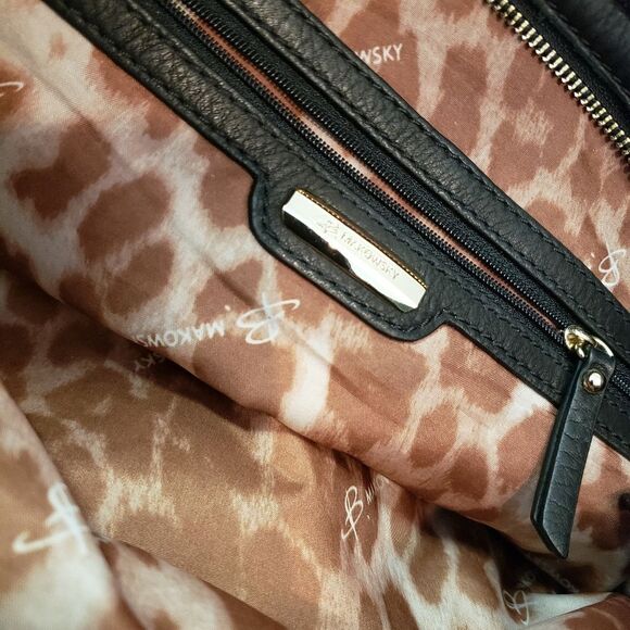 B Makosky Suede And Leather Bag - Picture 4 of 7